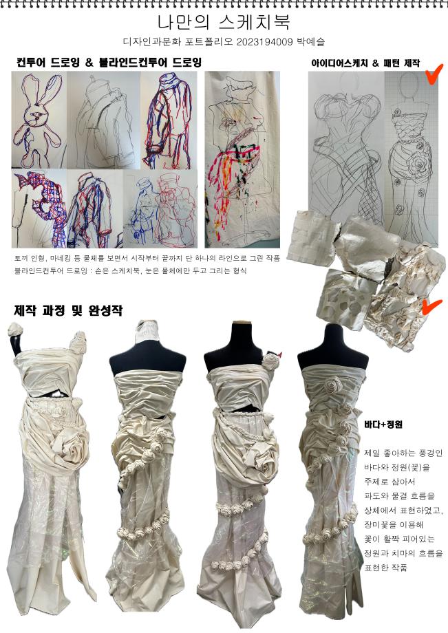1학년_패션디자인 실루엣 개발