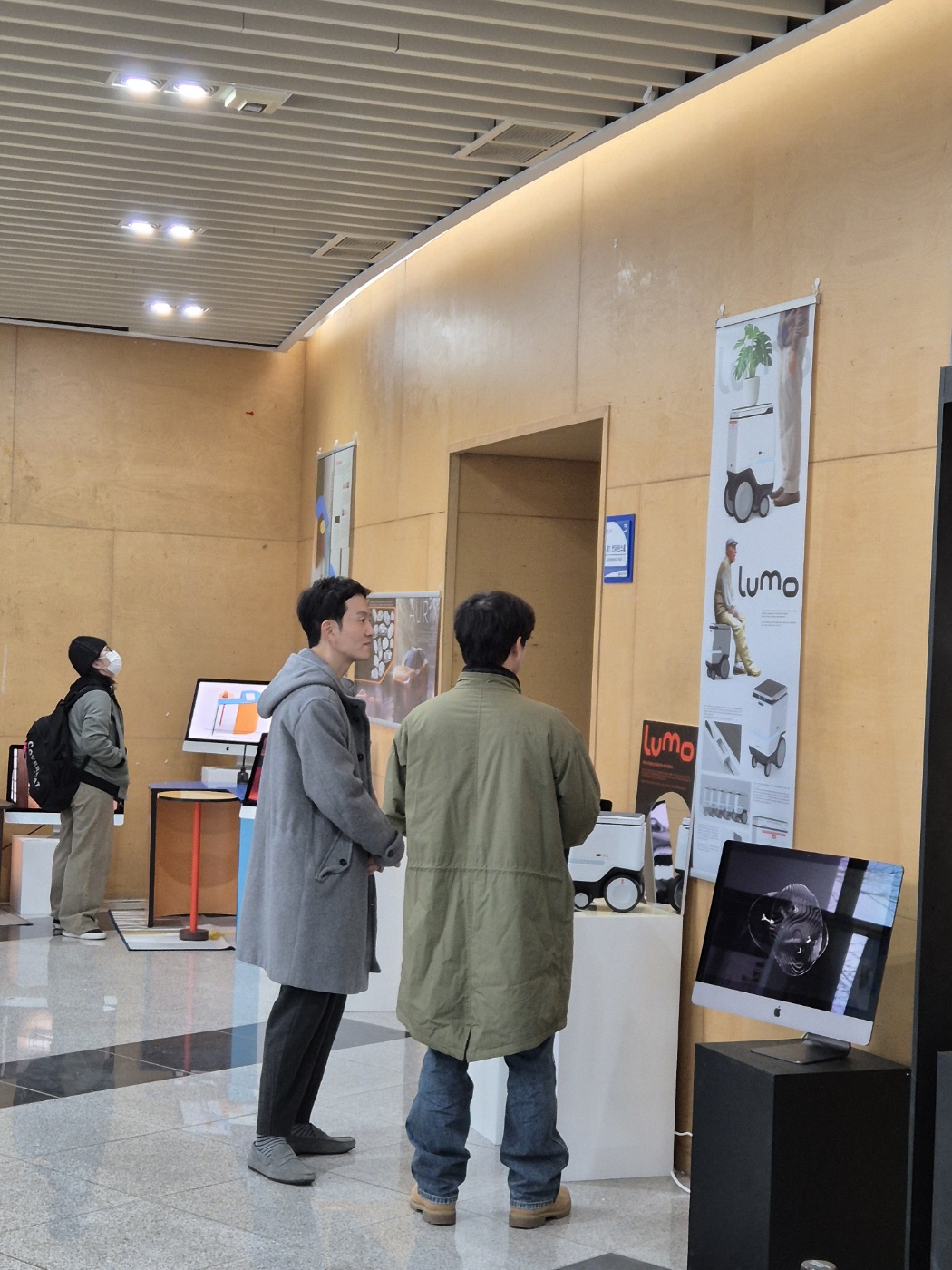 [졸업작품전] 제28회 2차 졸업전시회_총장님 방문격려